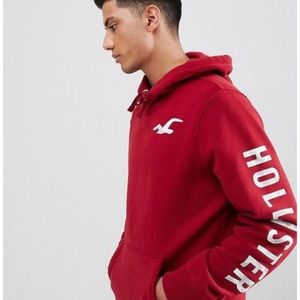 COPY - Red super comfy Hollister hoodie